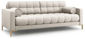 Bézs kanapé 217 cm Bali – Cosmopolitan Design