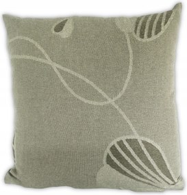 Mg Párnahuzat Levelek SZÜRKE-ezüst cérna