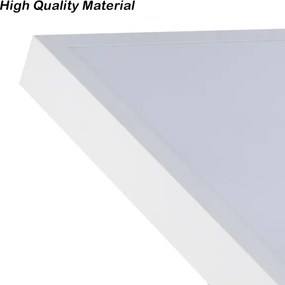 Brilagi - LED fürdőszobai mennyezeti lámpa FRAME LED/96W/230V 120x60 cm IP44 fehér