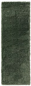 Shaggy rug Ricky Green 70x200 cm
