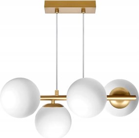 Ceres 4 Függőlámpa Modern, üveg gömbök, 4xE14
