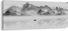 Kép - Japán tó (120x50 cm)