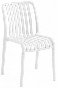 Műanyag szék TREGO, fehér