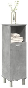 Betonszürke forgácslap fürdőszobaszekrény 30 x 30 x 95 cm