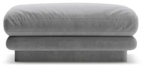 Világosszürke bársony lábtartó Torino – Micadoni