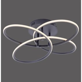 Leuchten Direkt 15660-18 - LED Dimmelhető felületre szerelhető csillár NODE LED/27W/230V