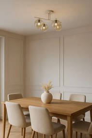 KAJA K-5783 FELIX Sárga Színű Mennyezeti Lámpa 4xE14 10W IP20