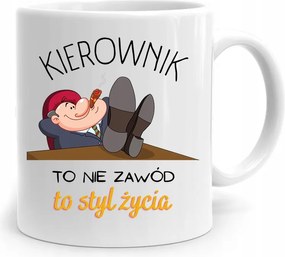 Ajándék Bögre A Vezetőnek Egy Életstílus, fényképes nyomtatással