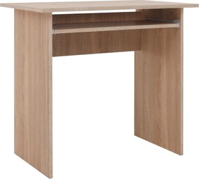 Számítógépasztal, sonoma tölgyfa, VERNER NEW