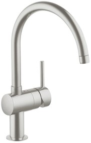 Mosogató csaptelep Grohe Minta forgó karral supersteel 32917DC0