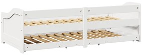 fehér nappali ágy matrac nélkül IRUN 90x200 cm