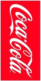 Coca-Cola Red fürdőlepedő, strand törölköző 70x140cm (Fast Dry)