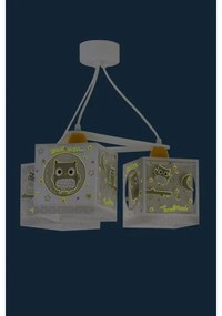 Dalber D-63394 - Gyerek csillár GOOD NIGHT 3xE27/60W/230V