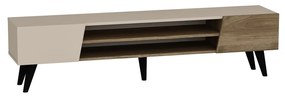 TV asztal/szekrény Pitudu (dió + bézs) . 1095423