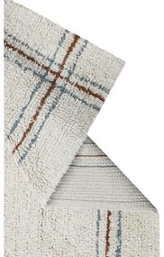 Krémszínű mosható kézi szövésű pamut szőnyeg 90x130 cm Cuisine Natural – Lorena Canals