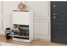 Cipősszekrény 84x51 cm fehér