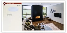 Paulmann 71021 - LED/22W Mennyezeti lámpa ABIA 230V fehér