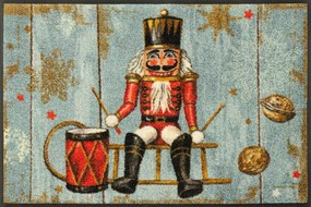 Lábtörlő bejárati szőnyeg|Wash+Dry|Nut Drummer 50x75cm