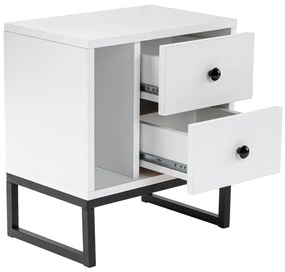 Éjjeliszekrény Glimmer White