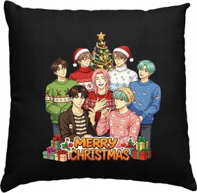 Saja Boys Kpop Demon Hunters párna, fekete