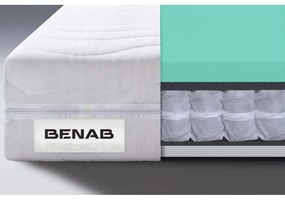 Kemény-közepes keménységű kétoldalas rugós matrac 120x200 cm Standard Pocket – BENAB