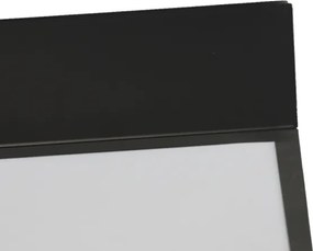 LED mennyezeti lámpa LED/480W/230V 3000/4000/6500K 120x120 cm fekete