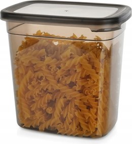 Konyhai Tárolódoboz Élelmiszer Kávé Cukor Só Tészta 1,85L