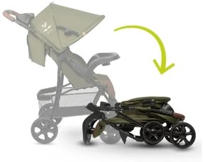 Lionelo - Babakocsi EMMA PLUS zöld