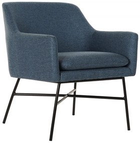 LAZAR modern fotel - kék