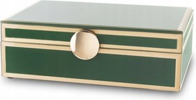 Ékszertartó Doboz, Zöld-arany