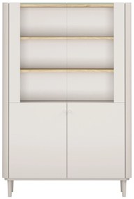 Elivo vitrin 100 cm - kasmír / olajozott tölgy