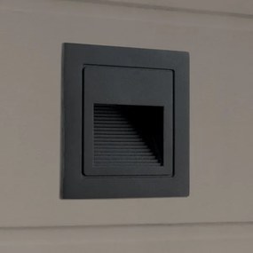 Orion AL 11-1217 - LORO LED beépíthető lámpa 2W 230V IP65 fekete