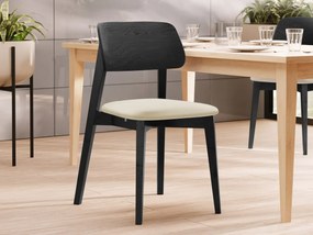 Étkezőszék KD 63 (fekete + krém) . 1103454