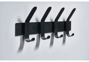 A-Rack fekete acél fali fogas - Zone