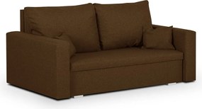 MONDI Kétszemélyes kinyitható kanapé Barna