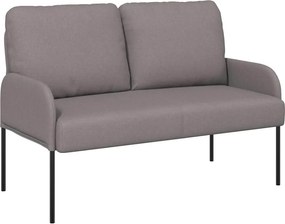 vidaXL Kanapék párnával 110cm Tópszínű Furnér