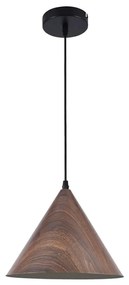 Csillár zsinóron BOSCO 1xE27/15W/230V barna