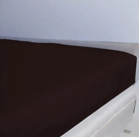 Jersey lepedők Didatex- DARK BROWN 23 Méret: 90x200cm