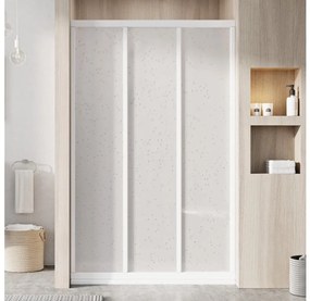 Ravak 00VG01R211 - Háromrészes zuhanyajtó SUPERNOVA 120x198 cm fehér