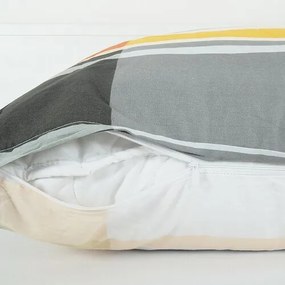 B.E.S. Petrovice Top Class Orange kube krepp ágyneműhuzat, 140 x 200 cm, 70 x 90 cm