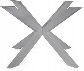 Fém asztalláb Atal Pók asztali konferencia 120x120cm Szürke