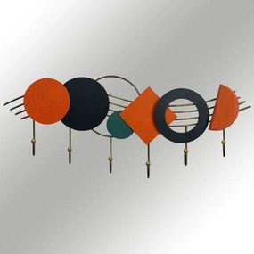 Mualla fém fali fogas, 59×24 cm