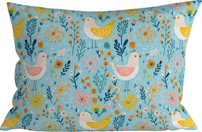 Mikroszálas párnahuzat SPRING TWEET 70x90 cm, színes