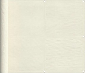 vidaXL krémszínű 100% oxford poliészter erkélyparaván 90 x 1000 cm