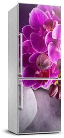 Dekor matrica hűtőre Rózsaszín orchidea FridgeStick-70x190-f-95985968