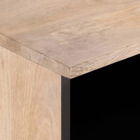 tömör mangófa TV-szekrény 100 x 34 x 46 cm