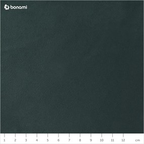 Bon sötétzöld bársony fotel - White Label