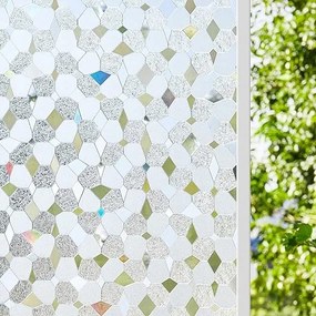 Finnez Privacy ablakfólia matt mintával és 3D hatással 60cm x 200 cm