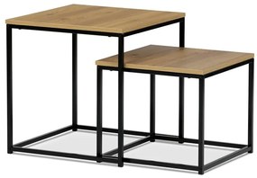 Dohányzóasztal 50×50 cm, MDF, Vad Tölgy. AF-076 OAK