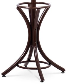 Fa ruhafogas állvány, sötétbarna, 52 x 186 cm